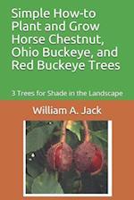 Simple How-To Plant and Grow Horse Chestnut, Ohio Buckeye, and Red Buckeye Trees