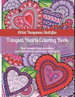Tangled Hearts Coloring Book