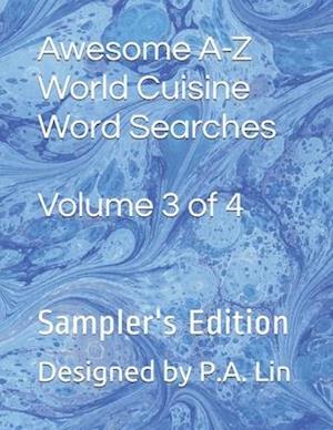 Awesome A-Z World Cuisine Word Searches