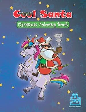 Cool Santa Christmas Coloring Book