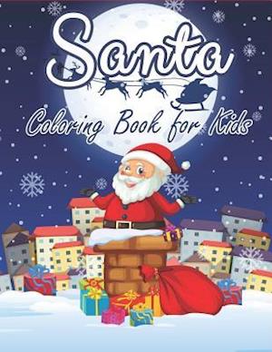 Santa Coloring Book for Kids
