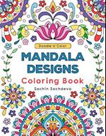 Doodle N Color Mandala Designs