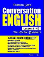 Preston Lee's Conversation English for Korean Speakers Lesson 1 - 40