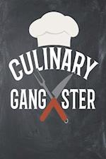 Culinary Gangster : Recipe Book 115 pages 