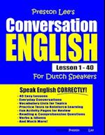 Preston Lee's Conversation English for Dutch Speakers Lesson 1 - 40
