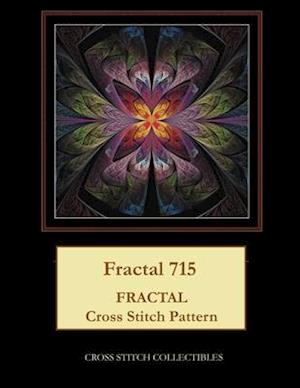 Fractal 715: Fractal Cross Stitch Pattern