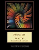 Fractal 716: Fractal Cross Stitch Pattern 