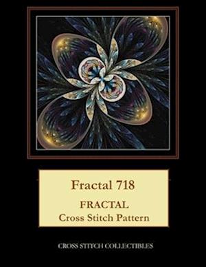 Fractal 718: Fractal Cross Stitch Pattern