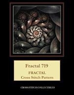 Fractal 719: Fractal Cross Stitch Pattern 