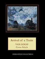 Arrival of a Train: Van Gogh Cross Stitch Pattern 