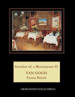 Interior of a Restaurant II: Van Gogh Cross Stitch Pattern 