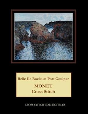 Belle Ile Rocks at Port Goulpar: Monet Cross Stitch Pattern