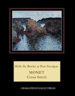 Belle Ile Rocks at Port Goulpar: Monet Cross Stitch Pattern 