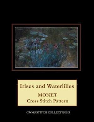 Irises and Waterlilies: Monet Cross Stitch Pattern