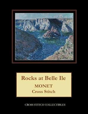 Rocks at Belle Ile: Monet Cross Stitch Pattern