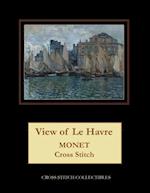 View of Le Havre: Monet Cross Stitch Pattern 