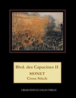 Blvd. des Capucines II: Monet Cross Stitch Pattern