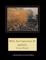 Blvd. des Capucines II: Monet Cross Stitch Pattern 