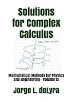 Solutions for Complex Calculus