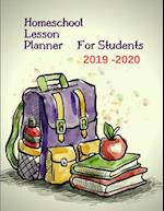 Homeschool Lesson Planner for Students 2019-2020