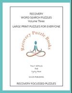 Yoga and Recovery Wordsearch Puzzles Book Three