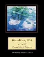 Waterlilies, 1914: Monet Cross Stitch Pattern 