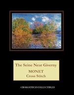 The Seine Near Giverny: Monet Cross Stitch Pattern 