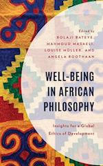 Well-Being in African Philosophy