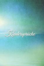 Kindersprüche