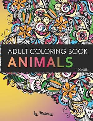 Animals - Adult Coloring Book