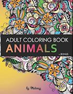 Animals - Adult Coloring Book