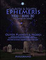 Galactic & Ecliptic Ephemeris 7000 - 6000 BC