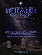 Galactic & Ecliptic Ephemeris 6000 - 5000 BC