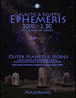 Galactic & Ecliptic Ephemeris 1000 - 1 BC