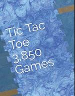 Tic Tac Toe - 3,850 Games