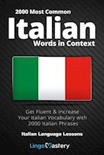 2000 Most Common Italian Words in Context