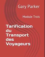 Tarification Du Transport Des Voyageurs