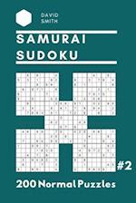 Samurai Sudoku - 200 Normal Puzzles Vol.2