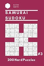 Samurai Sudoku - 200 Hard Puzzles Vol.3