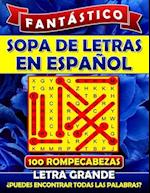 Fantástico Sopa de Letras En Espanol Letra Grande