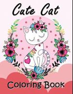 Cute Cat Coloring Book