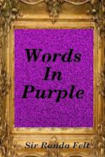 Words In Purple 