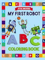 My First Robot ABC Coloring Book 