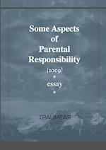 Some Aspects of Parental Responsibility 