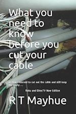 What You Need to Know Before You Cut Your Cable.