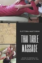 Thai Table Massage