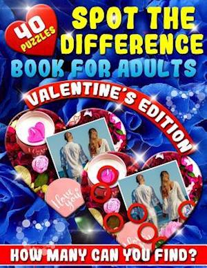 Spot the Difference Book for Adults