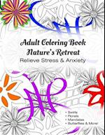 Adult Coloring Book Nature's Retreat