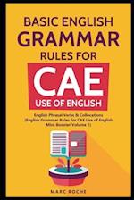 Basic English Grammar Rules for CAE Use of English