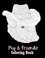 Pig & Friends Coloring Book